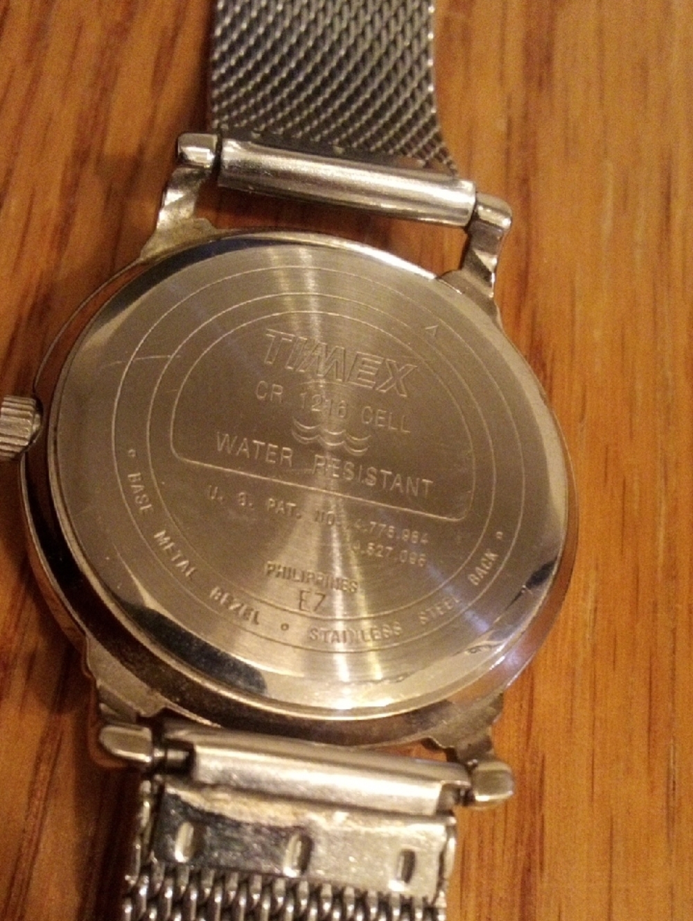 Timex Silver Case White Dial Mesh Band Watch - Picture 7 of 9